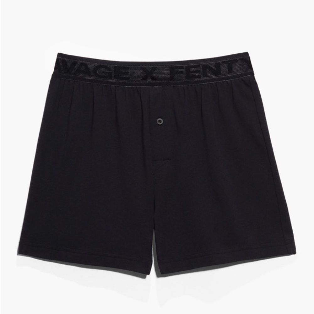 Savage X Fenty Black Relaxed Fit Boxers